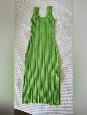 & Other Stories Green Dress